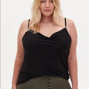 Torrid Studio Knit Cowl Neck Cami